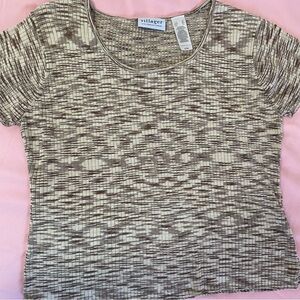 Vintage Brown and Tan t-shirt y2k 2000s